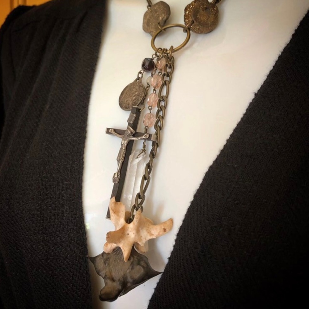 Maximalist Gothic Necklace